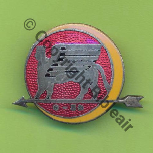 040  1923.33 6eDRILLE SAL.40 IIe39eRAO RAKA DEIR-ER-ZOR 1933-37 6.39 Isolee DAMAS  A.AUGIS LYON 2Li 2Anneaux Dos lisse Src.Y.GENTY 185Eur(x6) 